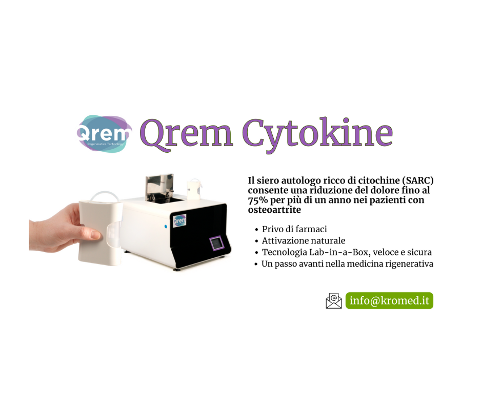 Pulsed High Frequency + Qrem Sarc: il trattamento più avanzato per l'osteartrosi refrattaria.